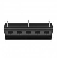 Gessi Binario Профиль линейный 1090 мм, для 5 модулей, установка Easy-Fix, цвет: Black XL. 61129#299