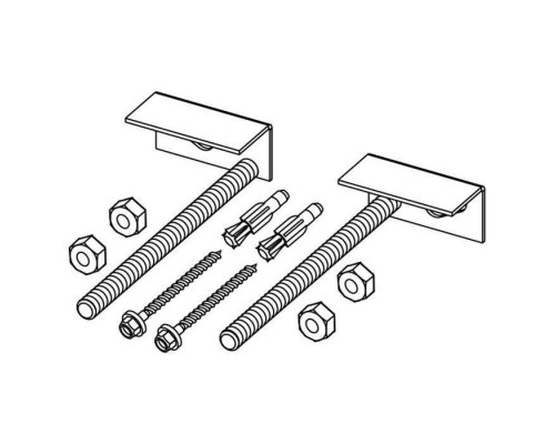 TECEbase Комплект для крепления модуля к стене. 9380300