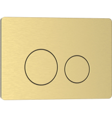 Кнопка смыва Iberica Blanca Inox O IB.B081.005.003 матовое золото