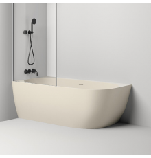 Salini Sofia Corner Left Ванна угловая 170х85х59см, Sx, с донным клапаном, UpDown, сифон, слив-пер, материал: S-Sense, цвет: RAL1015. 102525MRF RAL1015