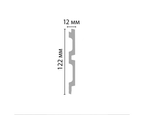 Декоративная панель DECOMASTER D319-112G ДМ (122*12*2900мм) Декоративная панель DECOMASTER D319-112G ДМ (122*12*2900мм)