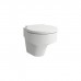 Laufen VAL Унитаз подвесной 53x39x36.5см, безободковый, цвет: белый. 8.2028.1.000.000.1
