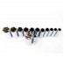 Набор головок торцевых глубоких MAXI-DRIVE 1/2"DR на держателе, SAE7/16--1-1/4", 13 предметов
