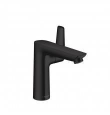 Hansgrohe Talis E Смеситель для раковины 150, на 1 отв, с донным клапаном, излив 141мм, цвет: черный матовый. 71754670