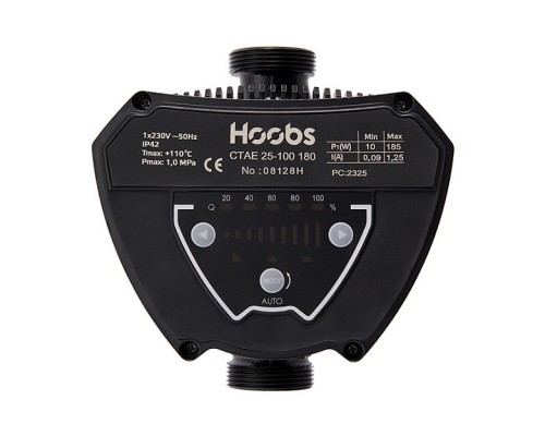 Насос циркуляционный Hoobs CTAE 32-80 180мм 130Вт 1х220В 50Гц (с гайками). 08130H Насос циркуляционный Hoobs CTAE 32-80 180мм 130Вт 1х220В 50Гц (с гайками). 08130H