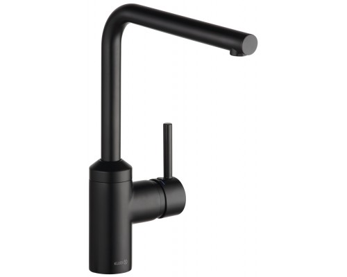 Kludi 42 814 3977 L-INE Смеситель для кухни 280 мм, Г излив, 7,6 л/мин, черный матовый 428143977
