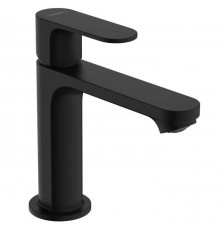 Hansgrohe Rebris S Смеситель для раковины, 1 отв., с донным клапаном, цвет: черный матовый. 72517670