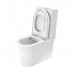 Duravit White Tulip Моноблок 37x65 см, безободковый, слив универсальный, HygieneGlaze, цвет: белый. 0933100005, 2197092000