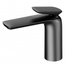 Смеситель для раковины металл Gun Metal, AQUAme Como AQM6510GM