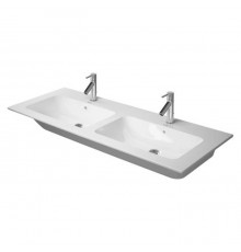 Duravit ME by Starck Раковина 130x49 см, 1 отв., двойная, цвет: белый. 2336130000