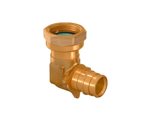 Угольник Uponor QE 25-G3/4 НГ с накидной гайкой 1047882 Угольник Uponor QE 25-G3/4 НГ с накидной гайкой 1047882