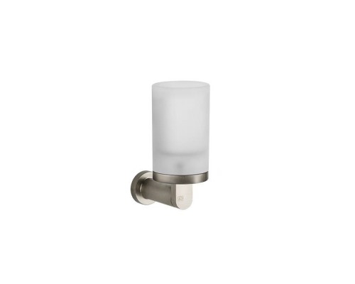 Gessi Emporio accessories Стакан, подвесной, сатинированное стекло, цвет: Finox Brushed Nickel. 38809#149 Gessi Emporio accessories Стакан, подвесной, сатинированное стекло, цвет: Finox Brushed Nickel. 38809#149