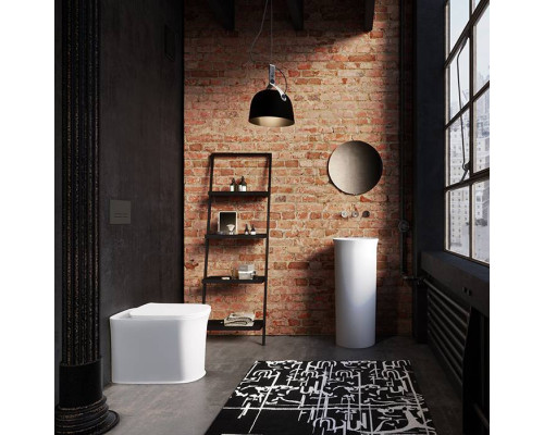 Kerasan The New Yorker Унитаз напольный 60х36.5см., приставной, цвет: белый матовый. 561830,  569130