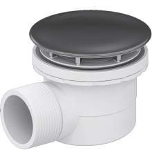 Сифон для поддона RGW Velplex QYD-06 графит