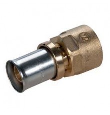 Переходник, Giacomini, RM109, В, 1, 32 x 3, латунь, для труб GIACOTHERM, GIACOFLEX, многослойных и полибутиленовых