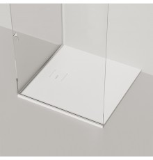 Salini Oasi Душевой поддон 100х100см, с сифоном, S-Stone, цвет: белый матовый. 120324M