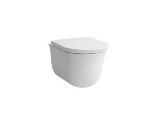 Laufen New Classic Унитаз подвесной безободковый 53x37x35см, цвет: белый матовый. 8.2085.1.757.000.1