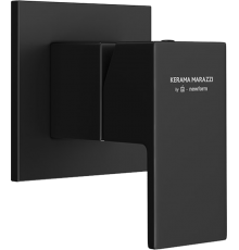 Встраиваемый смеситель для душа и ванны Kerama Marazzi Futura 66475EKM.01.093 черный матовый