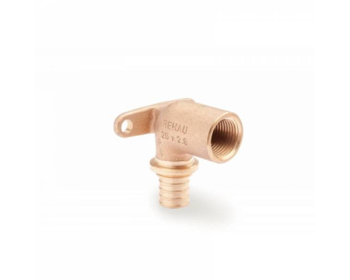 Угольник REHAU настенный с длинным патрубком, внутренняя резьба 20-Rp 1/2 RX+ 14563631001