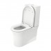 Duravit White Tulip Моноблок 37x65 см, безободковый, слив универсальный, HygieneGlaze, цвет: белый. 0933100005, 2197092000