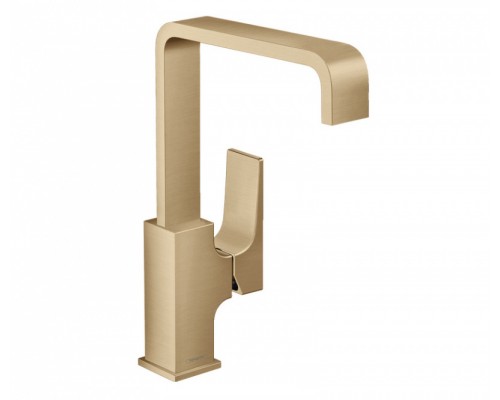 HG 32 511 140 Metropol Cмеситель для раковины 226 мм, Push-Open, ∩ излив 120° 32511140