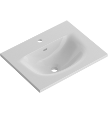 Мебельная раковина BelBagno BB-8099-3-50 глянцевая белая