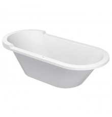 Duravit Starck Ванна 180х80см, аквриловая встраиваемая, с  двумя наклонами для спины, цвет: белый. 700009000000000