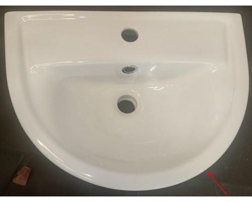 SaleGustavsberg1125000101 Nordic Раковина 500х360х162 мм, с отв. под смеситель, с отв. перелива Sale1125000101_374