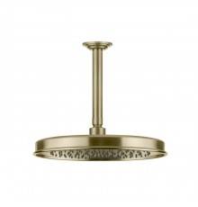 Gessi Venti20 Верхний душ Oslash;30см., с потолочным держателем 29.3см., цвет: Brushed Brass PVD. 65153#727