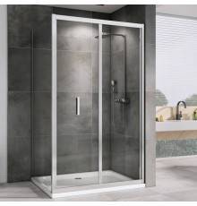 Душевой уголок Abber Sonnenstrand AG07120-S90 90x120, профиль хром, стекло прозрачное
