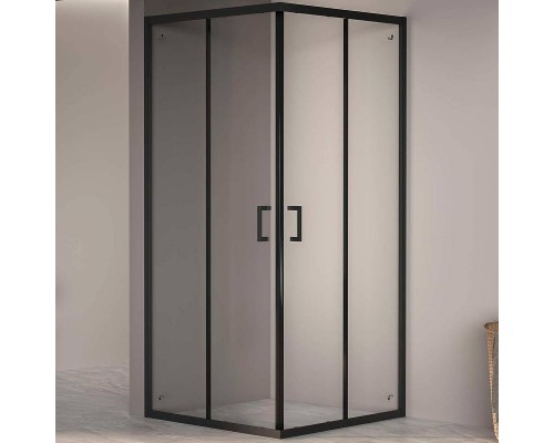 Душевой уголок RGW Passage PA-030B 900x900x1950, профиль черный