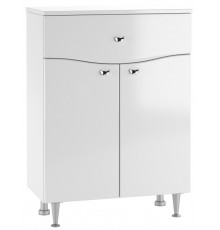 Тумба Айсберг Волна 60 напольная, белая