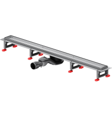 Душевой трап (лоток) AM.PM MasterFlow Tile 90 см, сталь матовая