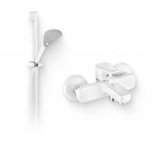 Душевой комплект Смеситель Kludi Pure Easy 376819165 + Гарнитур Fizz 3S 6774091-00