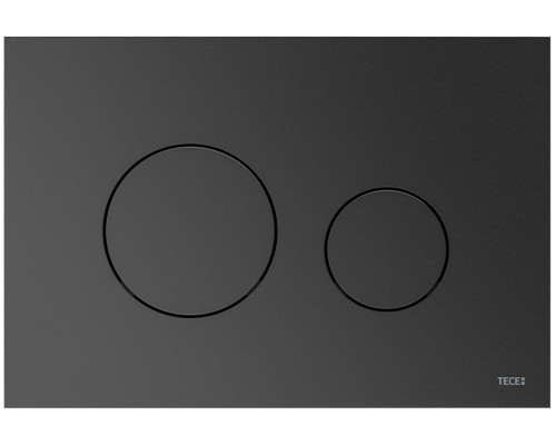 TECEloop 9240938 Панель смыва, 2 объёма, 220х150х5 мм, пластик, графит металлик 9240938