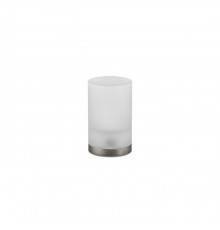 Gessi Emporio Accessories Стакан настольный, сатинированное стекло, цвет: Finox Brushed Nickel. 38833#149