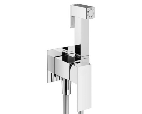 Plumberia Selection TAG Гигиенический душ, настенный, со смесителем, шланг PVC 125см., цвет: хром. TG2000CR Plumberia Selection TAG Гигиенический душ, настенный, со смесителем, шланг PVC 125см., цвет: хром. TG2000CR