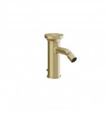 GESSI Origini Смеситель для биде, на 1 отв., с донным клапаном, в компл с отделочн вкладкой., цвет: Brushed Brass PVD. 66007#727