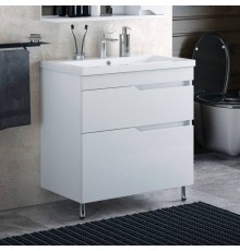Тумба под раковину Corozo Теона Z2 80 белая