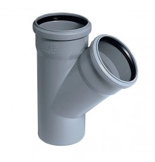 Тройник для внутренней канализации Ostendorf HTEA 110/110*45°. 115200