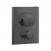 Almar Core Смеситель для душа, встраиваемый, термостатический, цвет: черный металл брашированный PVD. E176683.AB