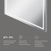 M91AMOX0801WG Зеркало с LED-подсветкой по периметру, 80 см