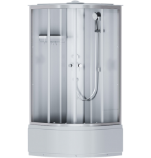 Душевая кабина AM.PM X-Joy Deep W94C-401A-090MT 90х90 см, высокий поддон, матовый хром