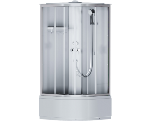 Душевая кабина AM.PM X-Joy Deep W94C-401A-090MT 90х90 см, высокий поддон, матовый хром