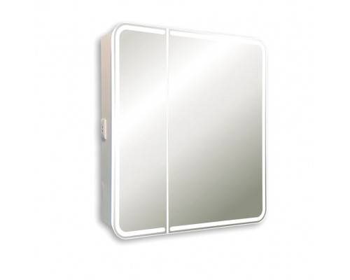 Зеркало-шкаф Creto Zoe 80x80 с подсветкой