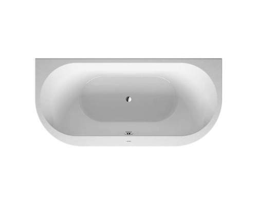 Duravit Darling New  Ванна 190х90см, акриловая, пристенный вариант, с панелью и ножками,с 2 наклонами для спины, цвет: белый. 700248000000000