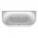 Duravit Darling New  Ванна 190х90см, акриловая, пристенный вариант, с панелью и ножками,с 2 наклонами для спины, цвет: белый. 700248000000000