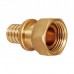 Переход Hoobs с накидной гайкой на плоское уп. 20x2.8-G1/2 . HB-PEXNG-202812