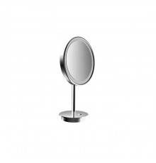 Emco Pure Косметическое зеркало, LED, Ø203mm, stand, 3x увелич., цвет: хром
