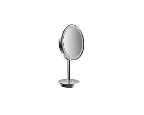Emco Pure Косметическое зеркало, LED, Ø203mm, stand, 3x увелич., цвет: хром Emco Pure Косметическое зеркало, LED, Ø203mm, stand, 3x увелич., цвет: хром